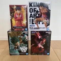 ワンピース 僕のヒーローアカデミア　フィギュア 4点セット まとめ売り
