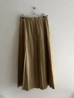 古着Talbots プリーツロングスカート ベージュ 6のサムネイル