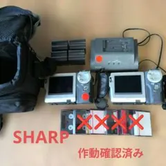 SHARP VL-DC5 ビデオカメラ 本体 2台セットのサムネイル