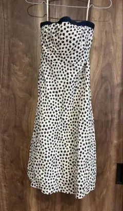 J.crew　チューブトップ　ミドル丈ワンピース