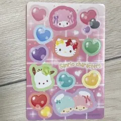 【2枚セット】サンリオ　コレクターズカードプラス　ステッカー