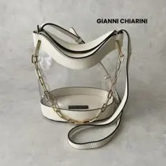 GIANNI CHIARINI ジャンニキアリーニ クリア チェーン バッグ