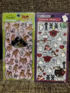 バンビ　ベイマックス プチドロ　ボンドロ　2枚セット
