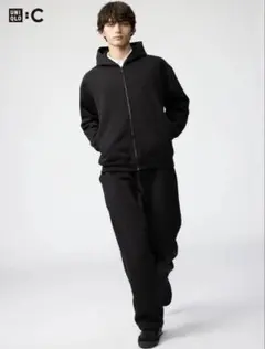 UNIQLO C スウェットワイドパンツ S