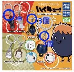 ★値下げ★まとめて発送値引き★ハイキュー!! つながるリングチャーム 8個セット