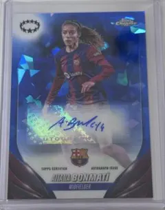 Topps Chrome Aitana Bonmati auto サイン