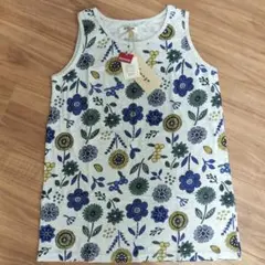 新品 Emago 花柄 ノースリーブ カットソー