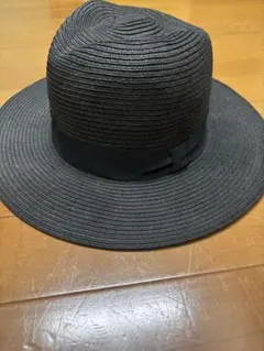 any FAM 黒 ハット ストローハット　帽子のサムネイル