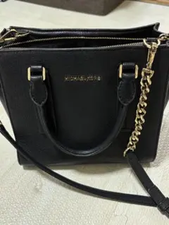 MICHAEL KORS ブラック ショルダーバッグ