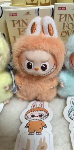 POP MART PIN FOR LOVE イニシャルラブブ J