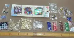 711ハンドメイド素材 スパンコール・ビーズ 大量セット新品