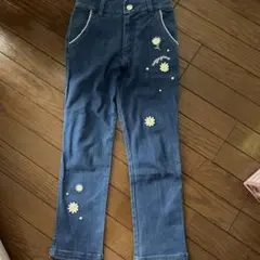 メゾピアノ　子供服　おしゃれなジーンズ140㎝