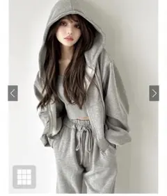 GRLスウェットセットアップ