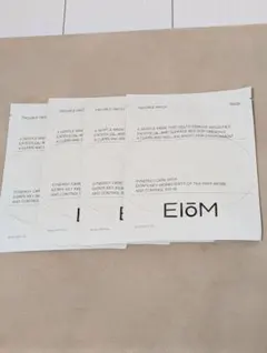 【新品未使用】EIOM elom トラブルパッチマスク 4枚 フェイスマスク