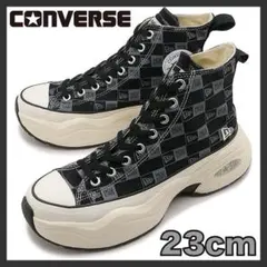 コンバース ニューエラ コラボ ハイカットスニーカー ブラック 23cm