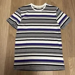 MAISON KITSUNE ボーダー Tシャツ Sサイズのサムネイル