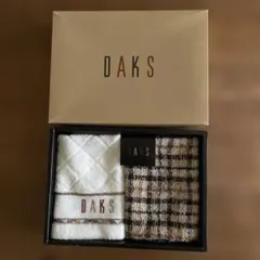 DAKS ウォッシュタオル　2枚セット