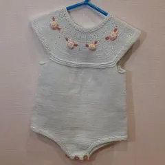 kalinka カリンカ 手編みロンパース 18-24ヶ月