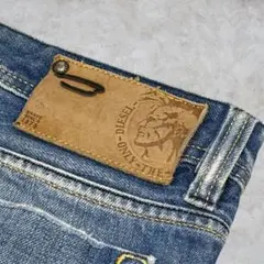 DIESEL VIKER ダメージ加工 デニム 縦落ち W32 ゴールデンサイズ 