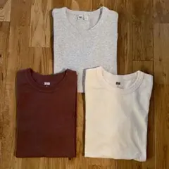 【3点セット】メンズ半袖Tシャツ×3（ユニクロ）