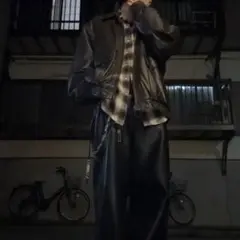 深水康太着用 omar afridi VERB SCARF FOX TWEED - メルカリ