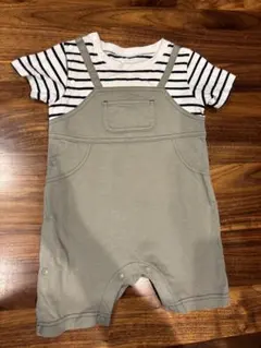 GUオーバーオール風ロンパース サイズ80