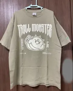 ぐちつぼ　182 TROLL MONSTER TEE / ACID KHAKIのサムネイル