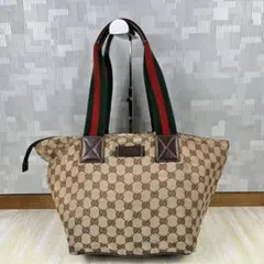 Gucci グッチ ハンドバッグ GG シェリーライン キャンバス