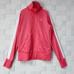 NIKE ナイキ　DRI-FIT ドライフィット　ジャージ ピンク Sサイズのサムネイル
