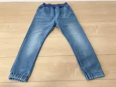 子供服　ブランシェス　デニム風　裏起毛パンツ　120
