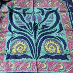 yoshie inaba カタツムリ柄　絹100% ハンカチ