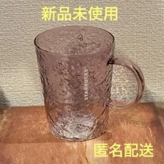 スターバックス　SAKURA2025 耐熱グラスマグ　ピンクグラデーション☆