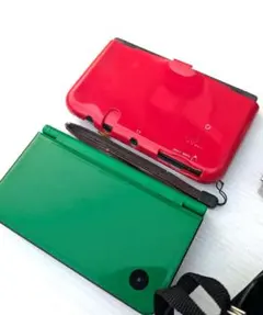 ニンテンドー3DS LL DS LL本体　ブラック グリーン　ジャンク　2品