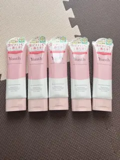 【未開封】Yunth ユンス 生ビタミンCクレンジングクリーム 120g×5本