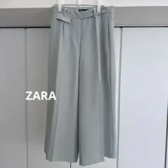 ZARA ワイドパンツ ミントグリーン L