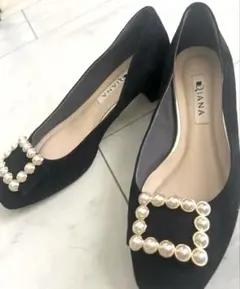 【新品未使用】 ダイアナ パンプス フラットシューズ ローヒール 靴・バッグのダイアナ通販サイト ｜ カテゴリシューズ