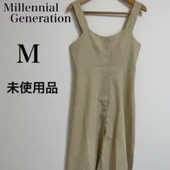 【M】サロンペット ジャンパースカート ロングスカート 夏服