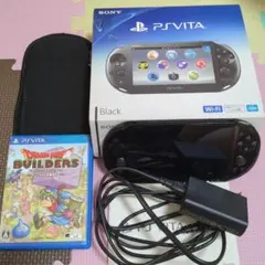 PS Vita 、 充電器、箱、説明書、ケース、ソフト付き