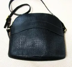 クレージュ ショルダーバッグ ブラック　フランス製のサムネイル