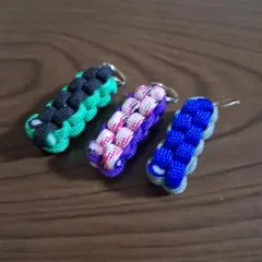 パラコードキーリング3本セット