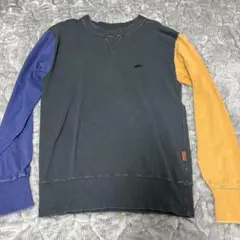 クリフメイヤー　長袖ロンT 薄手スウェット　ビンテージ加工　L