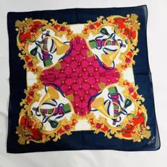 CELINE セリーヌ　コットンスカーフ ハンカチ