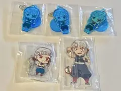 鬼滅の刃 アクリルスタンド アクリルキーホルダー 宇髄天元 5点セット