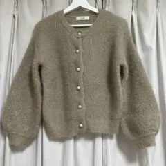 SALON by BABYLONE ベージュカーディガン　値下げ！