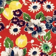 ヴィンテージフィードサック 1/8サイズ F040