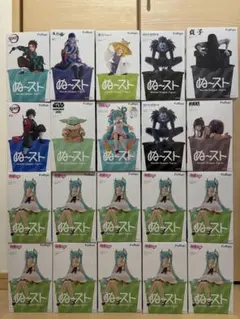 ぬーどるストッパーフィギュア 20個 まとめ売り　ミク　リューク　モノノ怪他