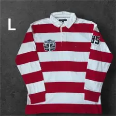 00s cityboy ラルフローレン ビッグポニー ボーダー ラガーシャツ 