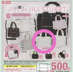 ミニフリルトートバッグ JILL by JILL STUART ホワイト×ピンク