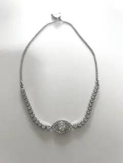 スワロフスキー　ブルーアイ 　ブレスレット