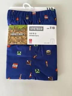 新品未使用　UNIQLO マインクラフト　ステテコ　110